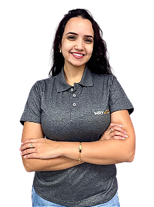 Camisa Polo Cinza MRV&CO | Feminina