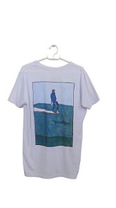 Camiseta Tubarão - Branca - Fresia Surf Class