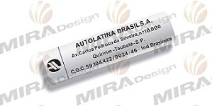 Adesivo AUTOLATINA BRASIL - TAUBATÉ p/ Cofre Motor