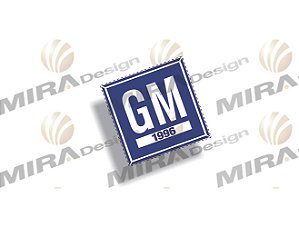 Adesivo ANO DE FABRICAÇÃO GM 1996