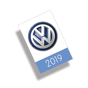 Adesivo ANO DE FABRICAÇÃO VW 2019