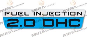 Adesivo Filtro Ar GM MONZA KADETT 2.0 OHC FUEL INJECTION