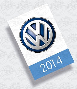 Adesivo ANO DE FABRICAÇÃO VW 2014