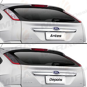 Adesivos Fumê Escuro p/ Lanternas Tras GM ASTRA HATCH 2003 EM