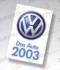 Adesivo ANO DE FABRICAÇÃO VW 2003