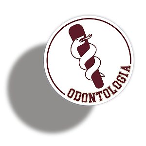 Adesivo ODONTOLOGIA (7,5 cm / interno)