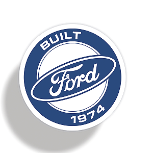 Adesivo ANO DE FABRICAÇÃO FORD 1974