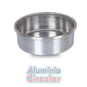 FORMA PARA BOLO 22X5 - ALUMÍNIO CIRCULAR