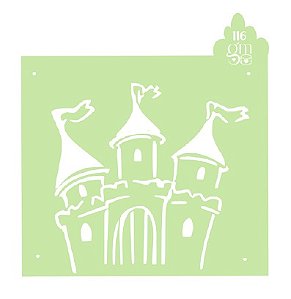 ESTÊNCIL GRASI MORAIS Nº 116 - CASTELO