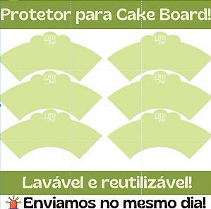 BLOQUEADOR/PROTETOR DE CAKE BOARD PARA BOLOS DE 15 cm A 18 cm