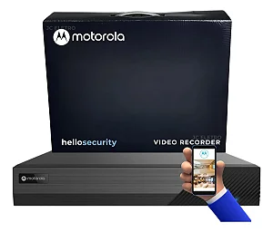 DVR Stand Alone 8 Canais 1080 Lite H265 5x1 Motorola MTD081L0015