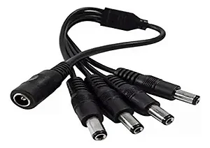 Cabo Conector Adaptador Rabicho 1 P4 Fêmea X 4 P4 Machos