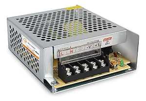 Fonte 12v 5a 60w Chaveada Metálica Bivolt 110/220vac