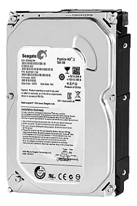 Hd Sata Seagate Barracuda 500GB 3.5 St500 Cor Prateado