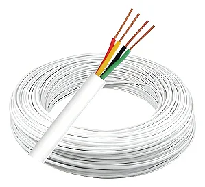 Cabo para Alarme e Interfone  26 AWG 4x40 4 Vias