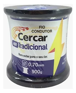 Fio para cerca elétrica Aço Tradicional 0.70mm 400m