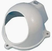 Protetor Câmera Dome Alumínio Acoplamento Branco