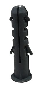 Bucha 8mm C/ Aba Anel Fixação Nylon