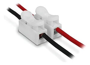 Conector Rápido Emenda Inline Mola 2 Vias 10a Alavanca