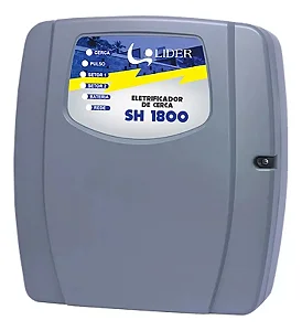 Central de Cerca Elétrica e Alarme Sh1800 Lider.
