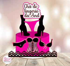 Arquivo de corte Chá de Lingerie