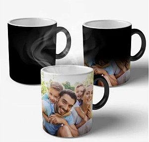 Caneca de Porcelana Mágica