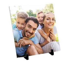 Porta Retrato Azulejo 20x20 c/ suporte