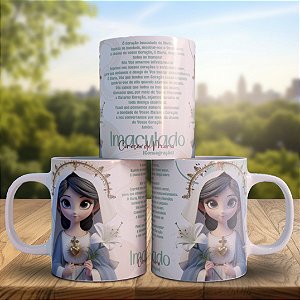 Canecas de Santos e Cuidado com Deus