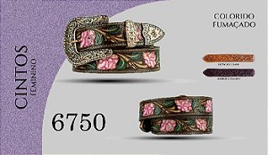 CINTO PYRAMID BORDADO ROSA 6750