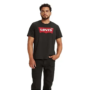 CAMISETA LEVIS PRETA 10024