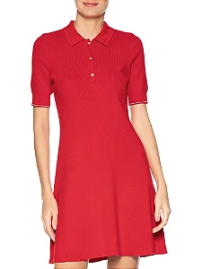VESTIDO TOMMY 47995 POLO VERMELHO