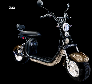 Shock Scooter Moto Elétrica X22 2000W 20Ah Homologada