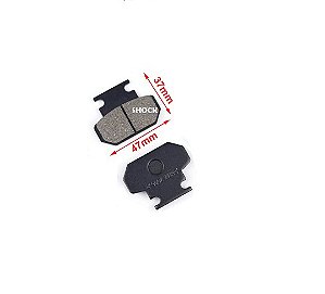 Pastilha De Freio Scooter Eletrica Traseira PT2,PT222x