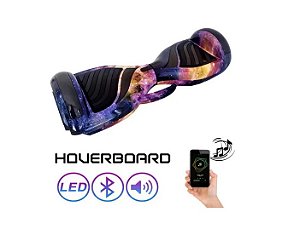 Skate Elétrico Hoverboard Smart Balance 6,5" Com Alça