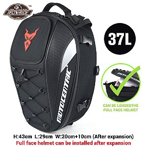 Bolsa de Mao,Mochila  para Moto ,Scooter impermeável Motorcycle 11/15Lts