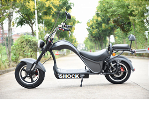 Scooter Eletrica Chopper S7 Turbo Luxo 2 Banco,2 Bateria 3000w