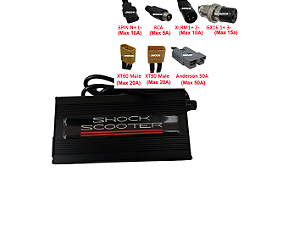 Carregador de Bateria Acido Chumbo 60v 30ah