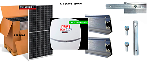 Kit Energia Solar Fotovoltaica SC450 para 450kw Mes