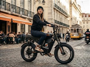 BICICLETA ELETRICA RIDE PX 75 BATERIA DE LITIO 48V 750W