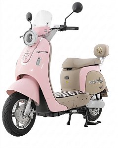 Scooter Eletrica Vespinha New 1000w Bateria Litio 60v autonomia 50km Pink