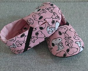 Sapatinho em Tecido para Bebes - Nina - RN a 4 Anos