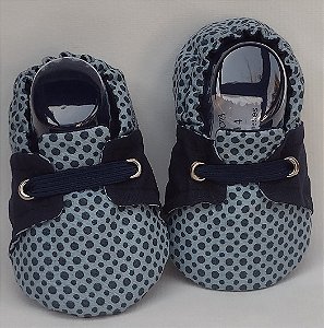 Sapatinho em Tecido para Bebes - Sapatenis - RN a 1 Ano