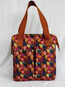 Bolsa de Ombro Alice com Abertura Boca de Lobo