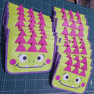 Kit Lembrancinha - Estojo Higiene Bucal Infantil - Coleção Bichinhos (10 peças)