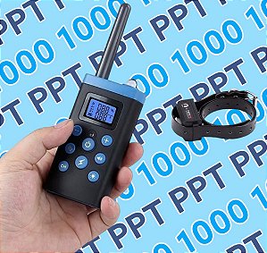 Colar Eletrônico PPT 1000 - 1 coleira