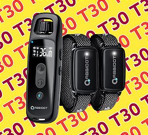 Colar Eletrônico T30 - 2 coleiras
