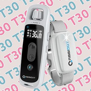 Colar Eletrônico T30 - 1 coleira - Cor Cinza