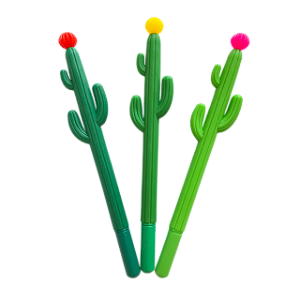 Caneta Divertida 0.5 Gel Cactos