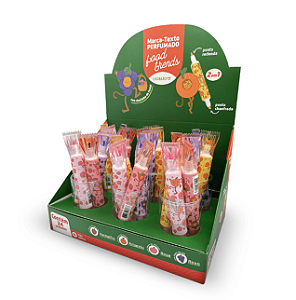 Marcar Texto Perfumado 2 em 1 Foods Trends- unidade Leo&Leo