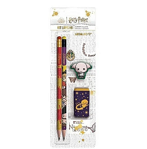 Kit Escolar Harry Potter 4 peças - LEO&LEO
